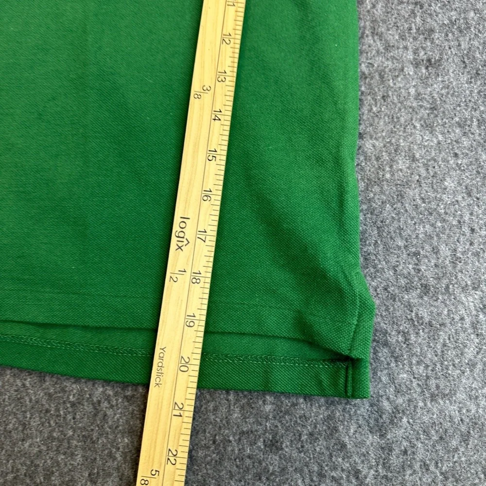 NEW Polo Ralph Lauren Boys Big Pony Cotton Mesh Polo Shirt Green Yellow 3 Size 7 - Picture 13 of 13